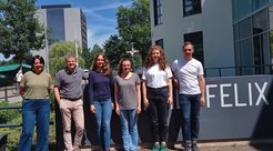 Left-to-right: America Torres, Jos Oomens, Carla Kirschbaum, Laura Finazzi, Katja Ober, Jan Horlebein